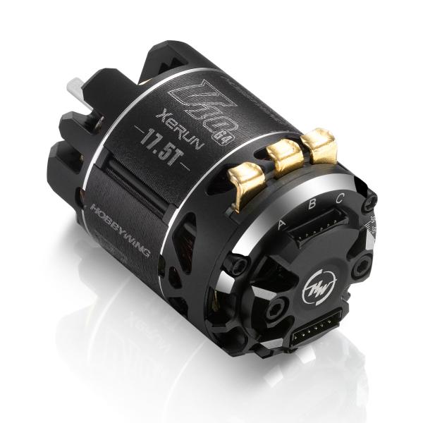 Hobbywing Xerun V10 Brushless Motor G4R (2-3s) 17.5T Sensored für 1:10